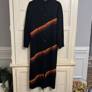 Magic Made In Italy long wool blend sweater jacket